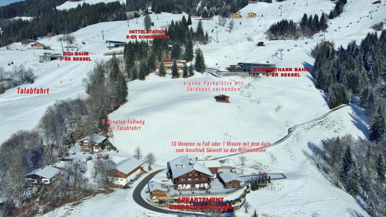 Appartement Oberschernthann Hopfgarten im Brixental Eksteriør bilde
